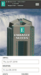 Mobile Screenshot of embassysuiteshotelfallsview.com